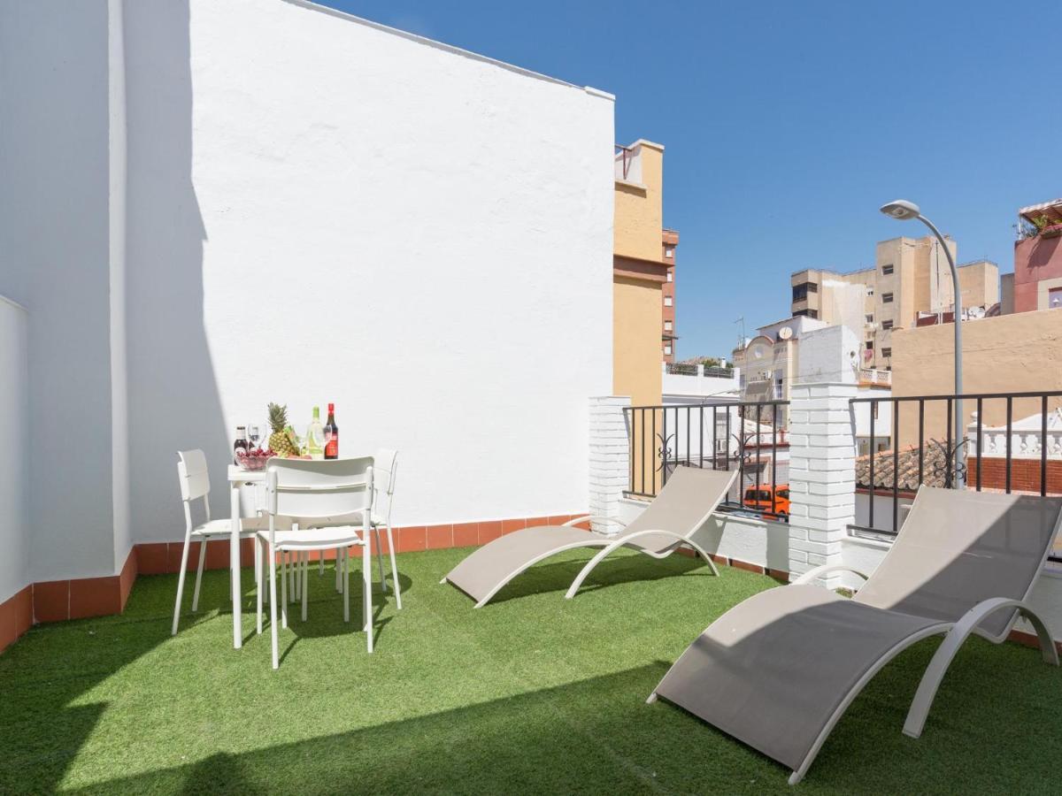 Appartement Preciosa Casa Terraza Privada 2Hab 2Banos Ac à Málaga Extérieur photo